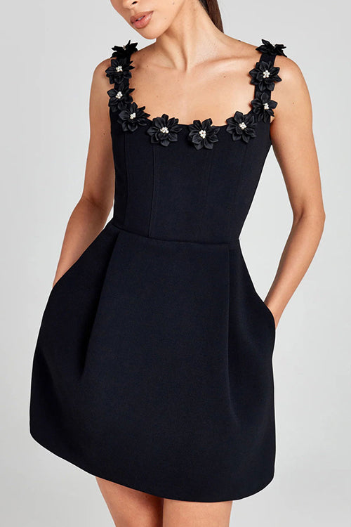 Forever Your Girl Flower Sleeveless Mini Dress