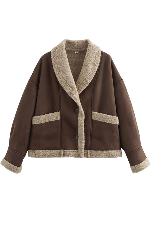 Coziest Forecast Vegan Leather Jacket