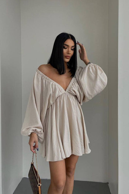 Feeling So Sweet V-neck Mini Dress