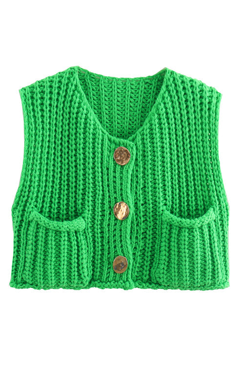 Days Of Styles Knit Pocket Tank Top