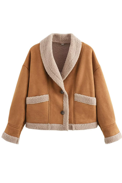 Coziest Forecast Vegan Leather Jacket