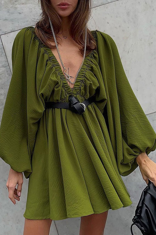 Feeling So Sweet V-neck Mini Dress