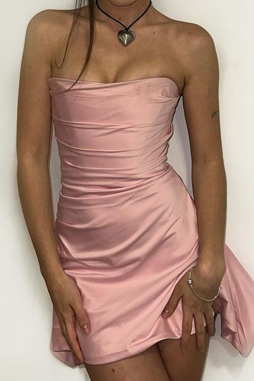 Days With You Strapless Mini Dress