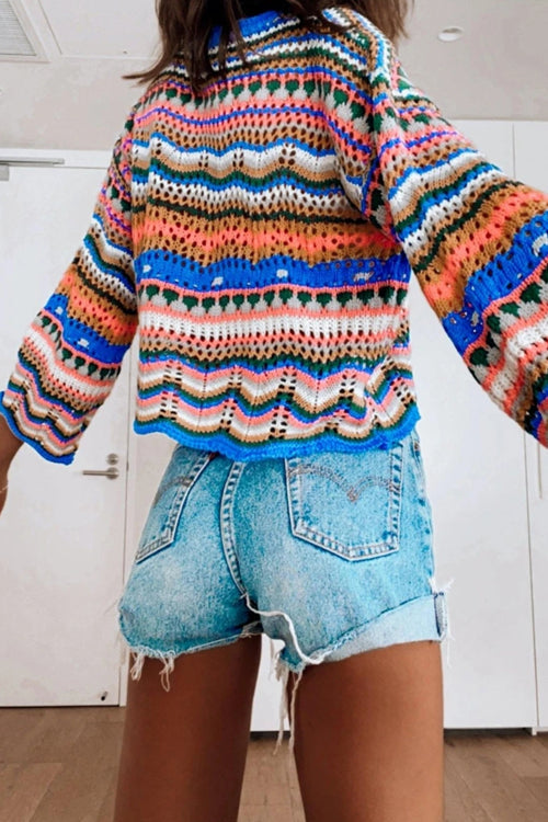 Let's Get Away Knit Sweater