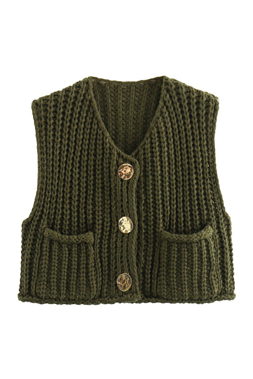 Days Of Styles Knit Pocket Tank Top