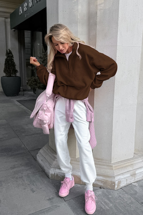 Cozy Sweetness Fleece Pullover Sweatshirt