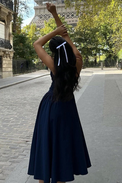 Distinctive Charm Sleeveless Midi Dress