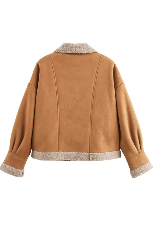 Coziest Forecast Vegan Leather Jacket