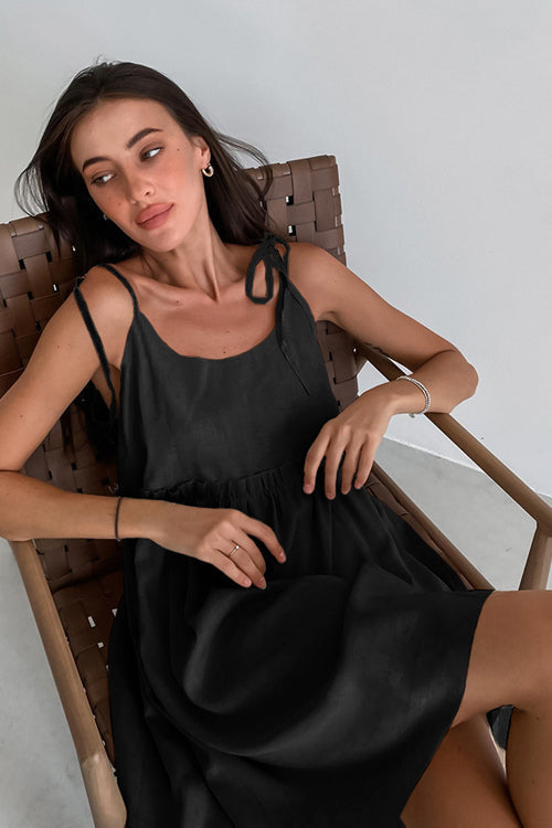 This Time Cotton Sleeveless Mini Dress