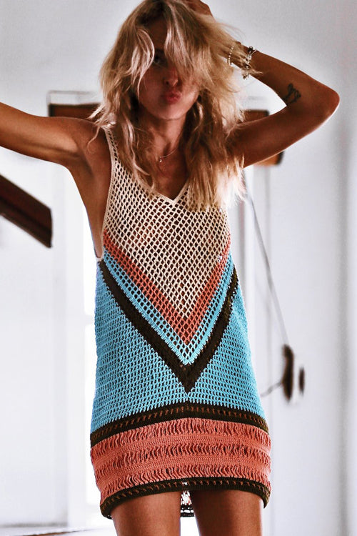 Sandy Cove Crochet Swim Cover-Up