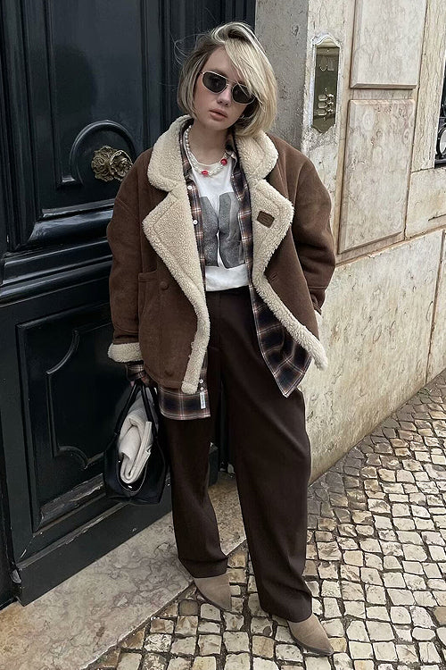 Take the Chill Off Leather Jacket