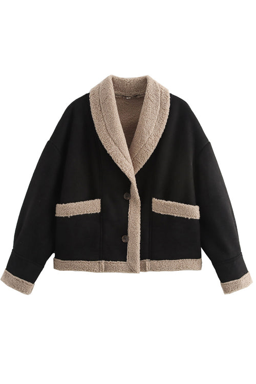 Coziest Forecast Vegan Leather Jacket