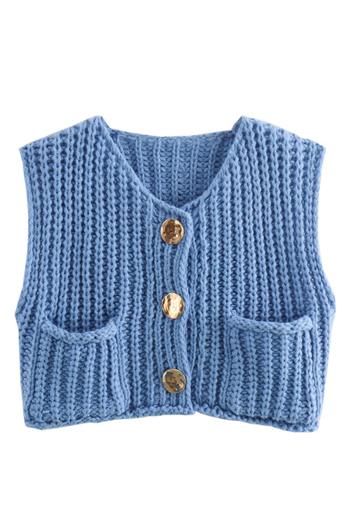 Days Of Styles Knit Pocket Tank Top
