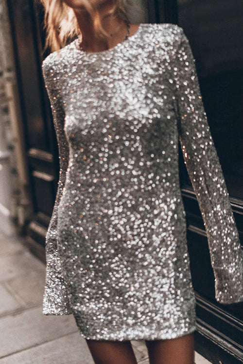 Shine For Us Sequin Top