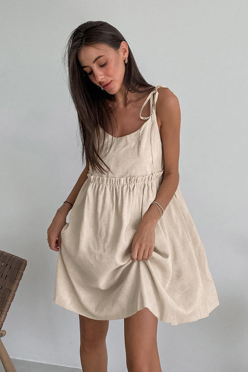This Time Cotton Sleeveless Mini Dress