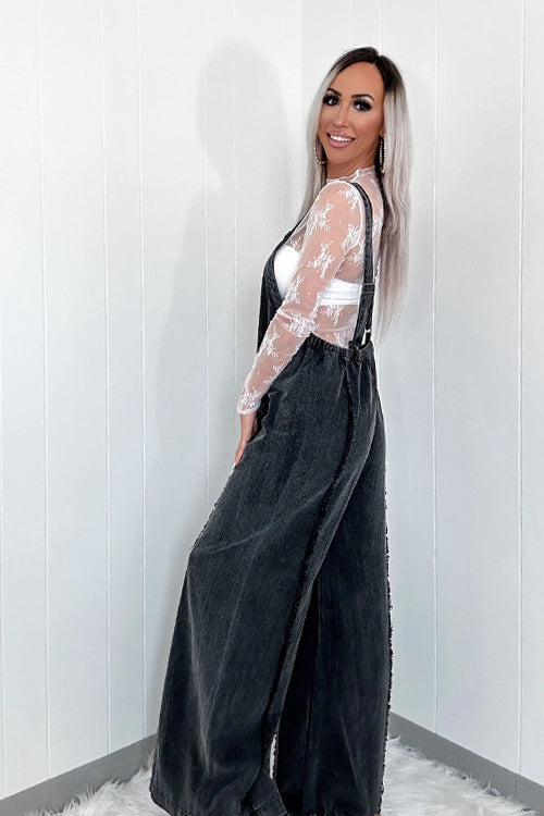 Fresh Perfection Light Wash Denim Jumpsuit
