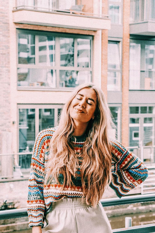Let's Get Away Knit Sweater