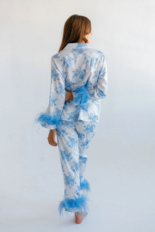 Sweet Dreams Feather Pajama Set