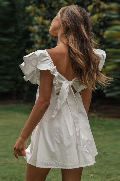Send You Love White Mini Dress