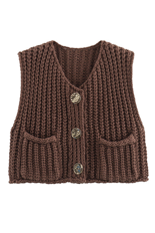Days Of Styles Knit Pocket Tank Top