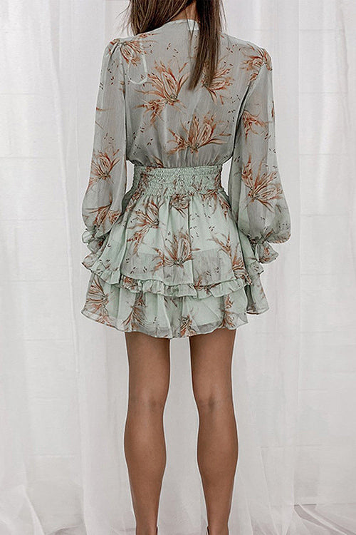 Keeper Of My Heart Printed Mini Dress