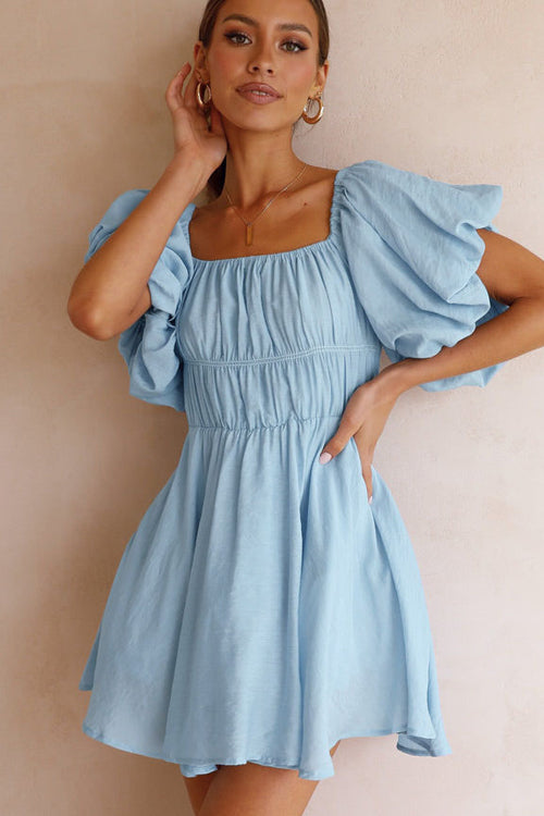 Stunning Inspiration Flare Mini Dress