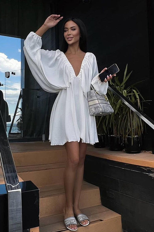 Feeling So Sweet V-neck Mini Dress