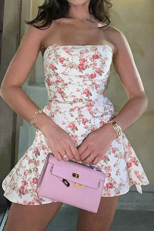 Days With You Strapless Mini Dress
