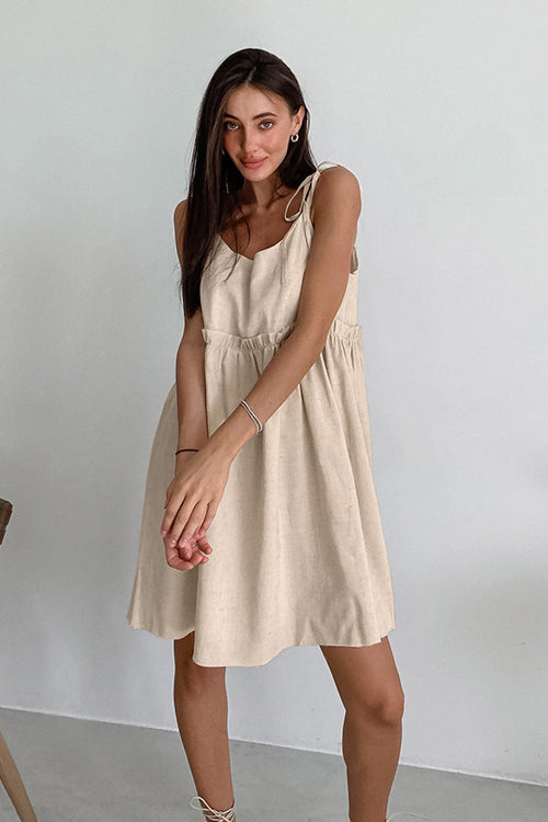 This Time Cotton Sleeveless Mini Dress