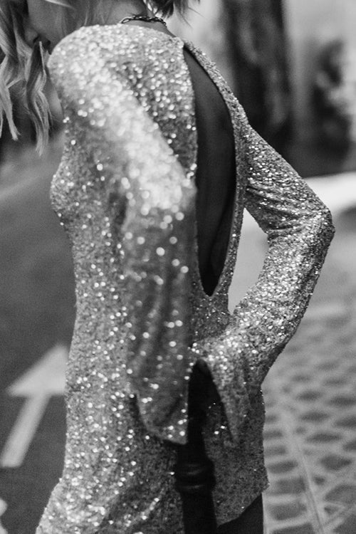 Shine For Us Sequin Top