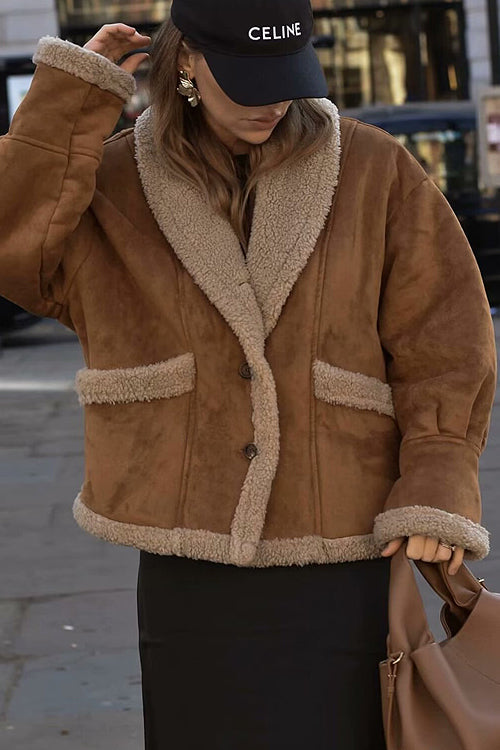 Coziest Forecast Vegan Leather Jacket