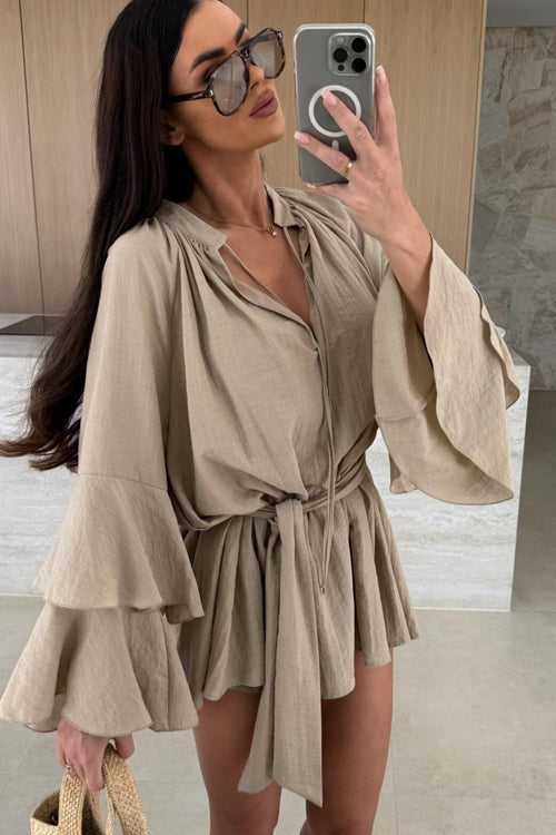 Admirably Chic Flare Mini Dress