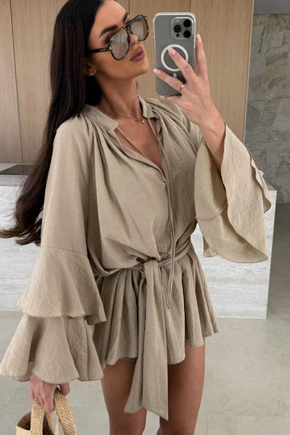 Admirably Chic Flare Mini Dress