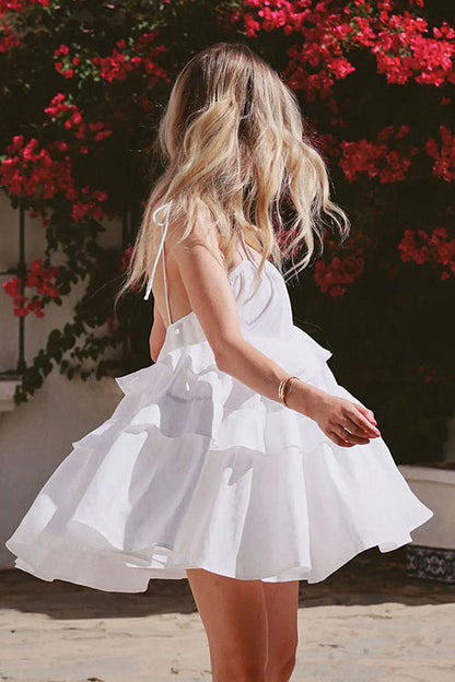 Love Found Ruffled Mini Dress