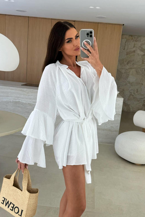 Admirably Chic Flare Mini Dress