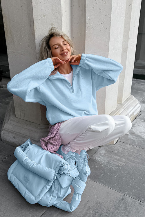 Cozy Sweetness Fleece Pullover Sweatshirt