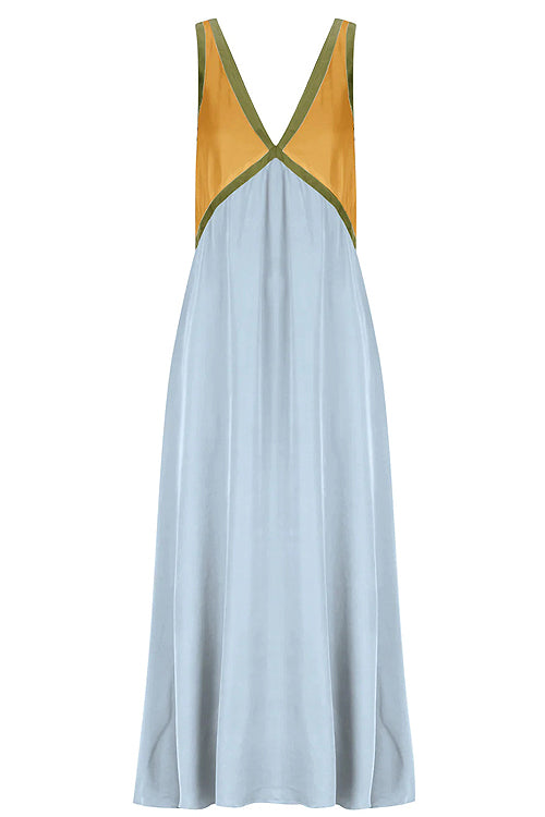 Easily Gorgeous V-Neck Sleeveless Maxi Dress