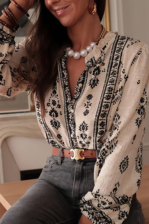 Feeling So Cute Print Cotton Top