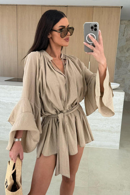 Admirably Chic Flare Mini Dress