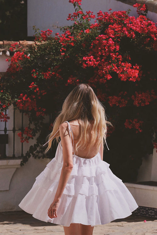 Love Found Ruffled Mini Dress