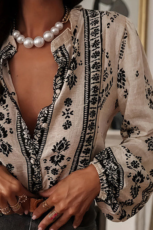 Feeling So Cute Print Cotton Top