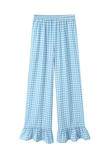 Take A Walk Gingham Pants