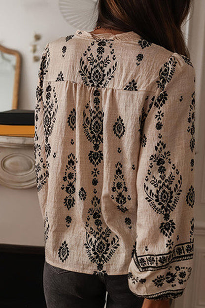 Feeling So Cute Print Cotton Top