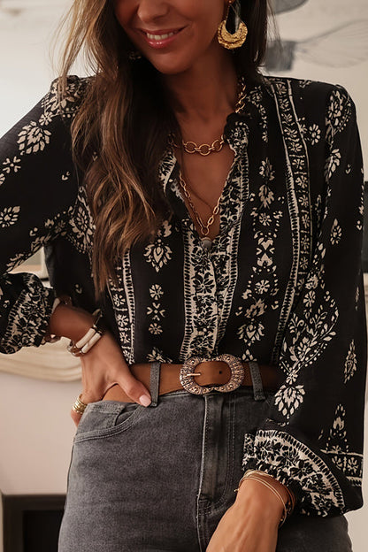 Feeling So Cute Print Cotton Top