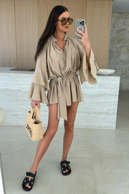 Admirably Chic Flare Mini Dress