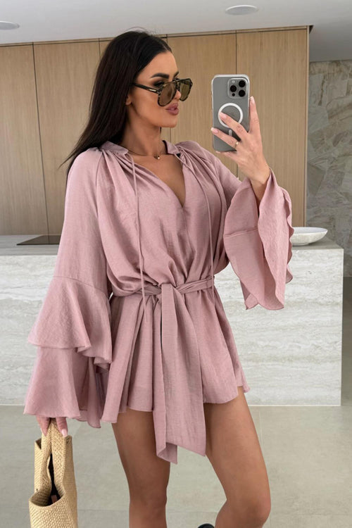 Admirably Chic Flare Mini Dress