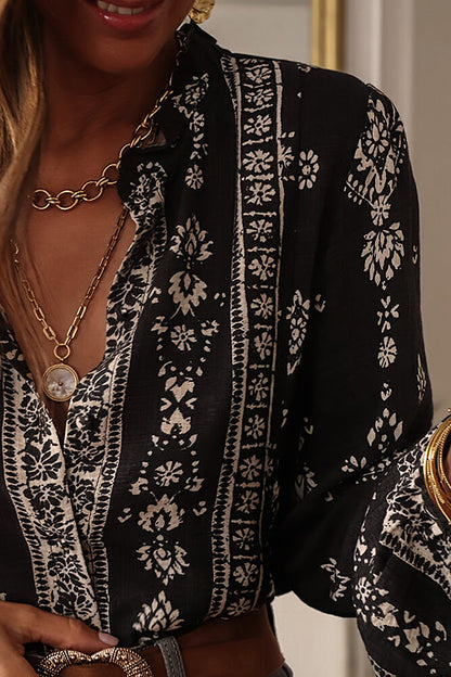 Feeling So Cute Print Cotton Top