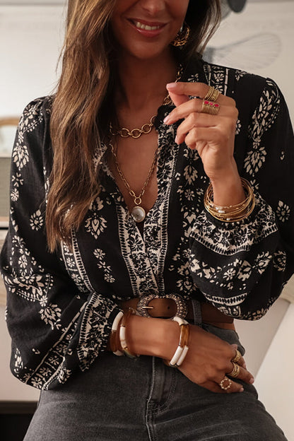 Feeling So Cute Print Cotton Top