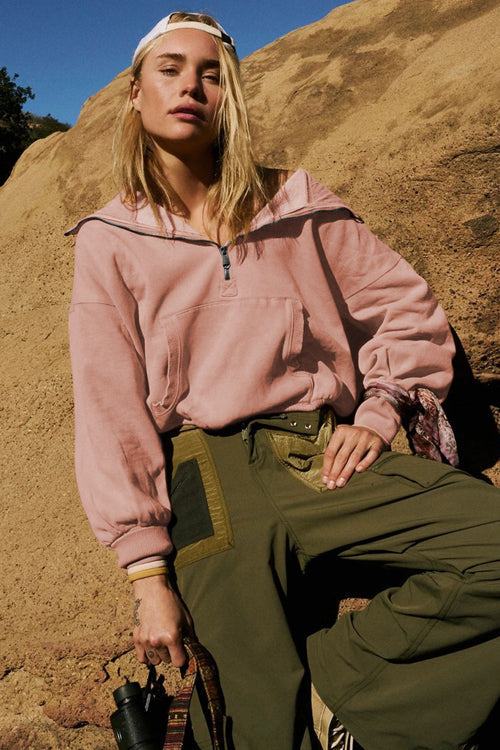 Cuddled Up Days Pocket Hoodie Top