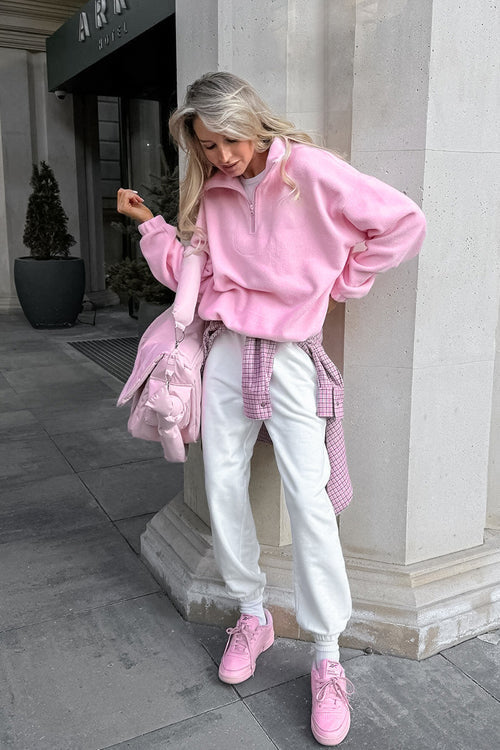 Cozy Sweetness Fleece Pullover Sweatshirt